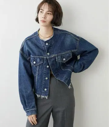 mystic ai no de 데님 자켓