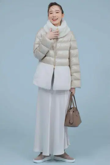 헬노 HERNO 퍼 트리밍 다운 자켓