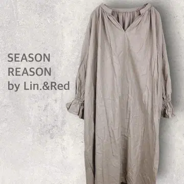 [ SEASON REASON by Lin.&Red ] 롱 셔츠 원피스 S