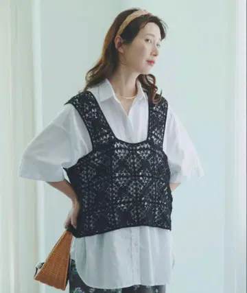 studio CLIP 크로셰 레이스 뷔스티에 베스트