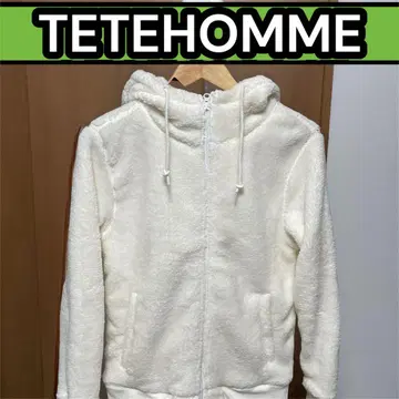[ M 사이즈 ] TETEHOMME 테트옴 플리스 후드티