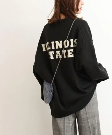 LOGAN Knitting Mills 별주 자카드 니트 풀오버