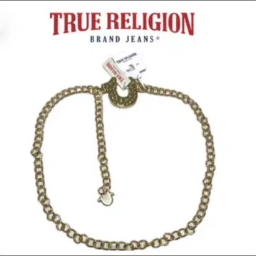 무료배송 새상품 TRUE RELIGION 여성용 체인 벨트 M/L