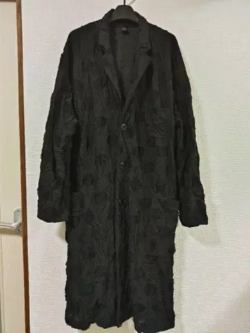 Y's 블랙 롱 코트