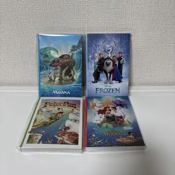 디즈니 엽서북 4개 Happy 복권 G상