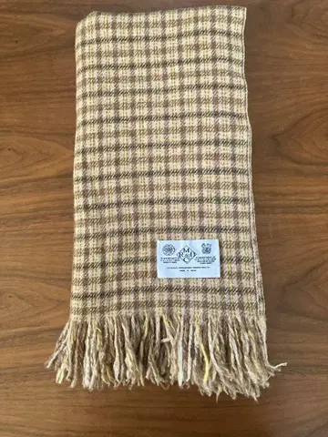 R&D.M.Co- 체크 무늬 머플러