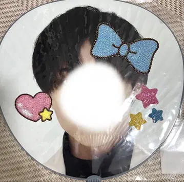 데코 부채 스톤