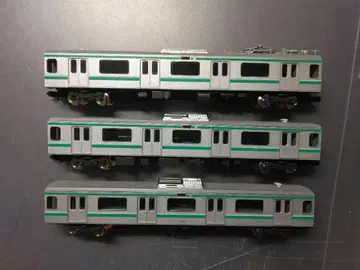 TOMIX E501계 중간차 3량