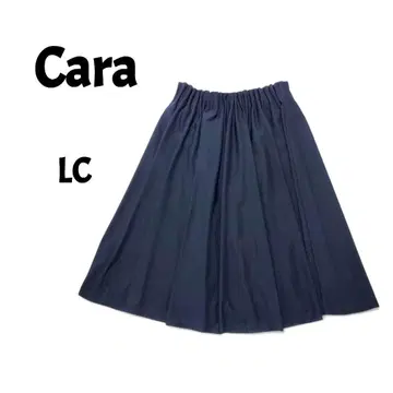 [ 미사용 택 포함 ] Cara 플레어 스커트 LC 사이즈 네이비
