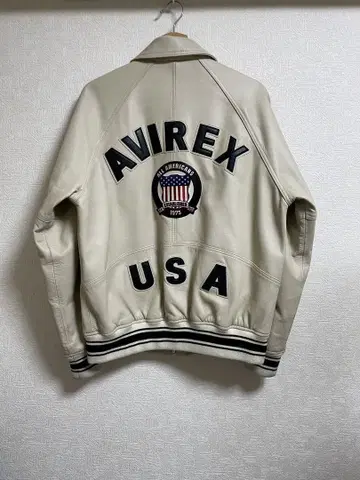 AVIREX 라이트 시그니처 버시티 자켓