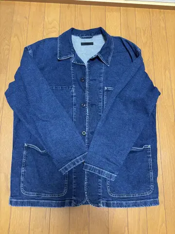 유니클로 데님 자켓 L