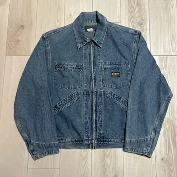 80s USA제 OshKosh 집업 데님 자켓 size:42