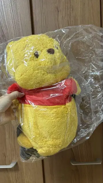 곰돌이 푸 봉제 인형 백팩 끈 포함