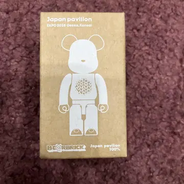 오사카 간사이 만박 일본관 x 베어브릭 BE@RBRICK 100%
