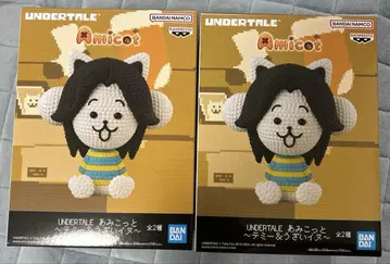 UNDERTALE 언더테일 아미코토 테미 피규어 2개