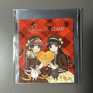 고디바 x CLAMP 오리지널 스티커 카드캡터 사쿠라