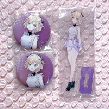(호두노아) 브이스포 POP UP STORE 아크릴 스탠드 캔뱃지