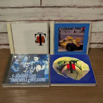 T-SQUARE CD 4장 세트 재생 확인 완료 상태 좋음