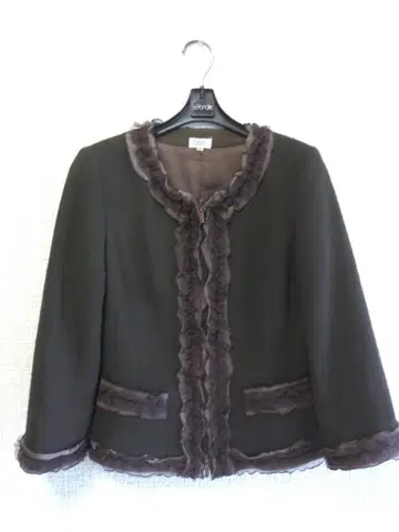 가격 인하 FOXEY BOUTIQUE 노카라 자켓 40 사이즈