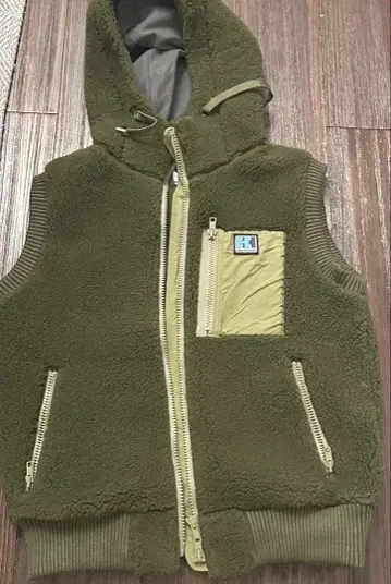 HELLY HANSEN 헬리 한센 플리스 베스트 카키
