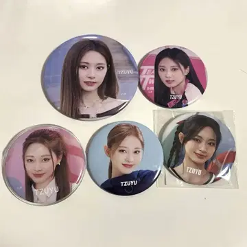 TWICE 쯔위 캔뱃지 5개 세트