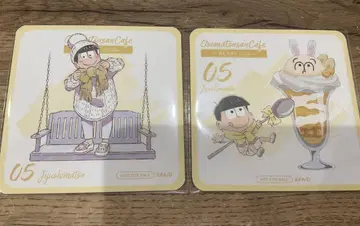 오소마츠 6쌍둥이 blanc 콜라보 카페본점 특전 코스터 쥬시마츠