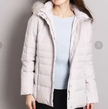 새상품 쿠 드 샹스 다운 코트 그레이 38 COUP DE CHANCE