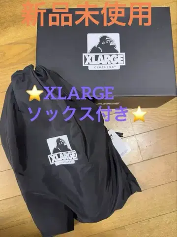 미사용 새상품 XLARGE 슬리퍼 샌들 & 삭스