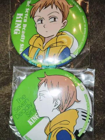 일곱개의 대죄 캔뱃지 프라이스 킹