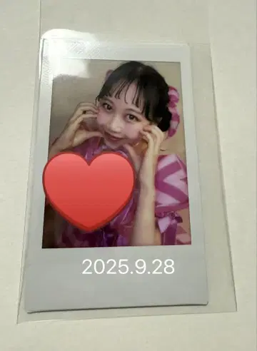 마츠모토 카렌 프린트 폴라로이드