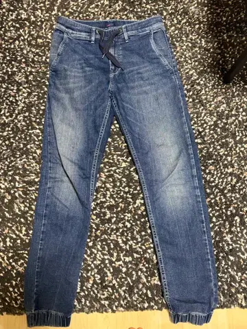 페페진스 워시 가공 데님 청바지