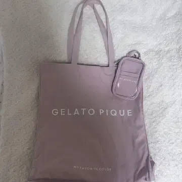 GELATO PIQUE 젤라피케 핑크 토트백 파우치 묶음 판매