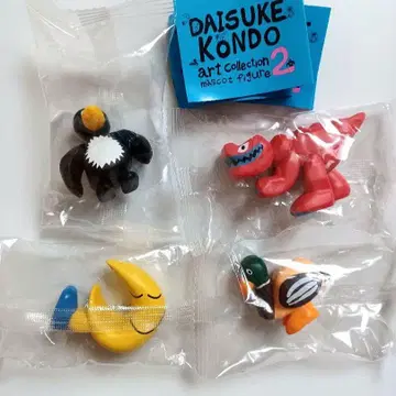 다이스케 콘도 마스코트 피규어 x 4