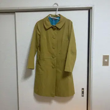 fabchic 60s 스프링 코트 라운드 카라
