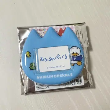 산리오 이름표 배지 오리 펙쿠루