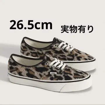 Vans 프리미엄 오센틱 44 레오파드 26.5cm