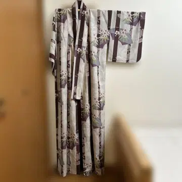 나데마츠안 세탁 가능한 이중 기모노