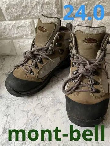 mont-bell 24.0cm US7 Vibram 트레킹 슈즈