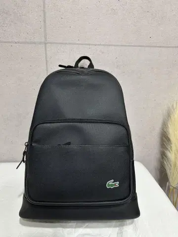 라코스테 LACOSTE 블랙 백팩