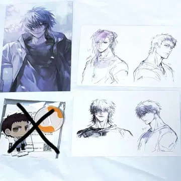 나이트로 키랄전 키라메모전 슬로우 데미지 엽서 세트