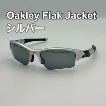 Oakley 플랙 자켓 실버 미국제