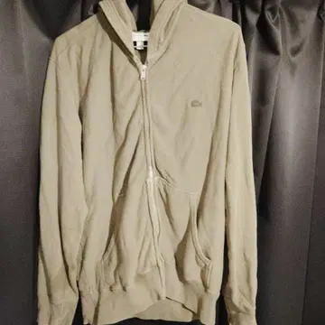 Lacoste 풀 집업 후드티