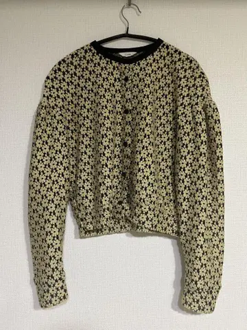 CLANE 3D FLOWER LACE CARDIGAN size2