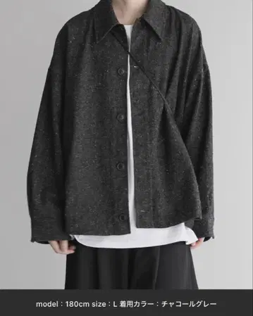 [ remer ] loose NEP middle jacket