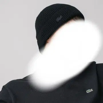 라코스테 블랙 리브 비니