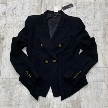 새상품 Miss Me 미스미 골드 버튼 턱시도 자켓 L