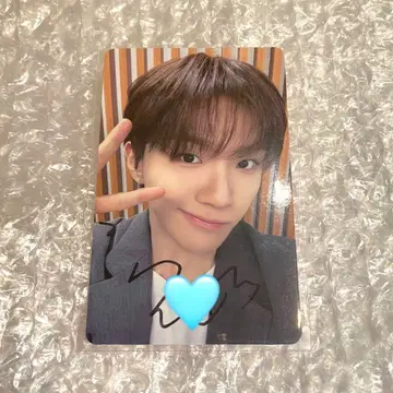 BOYNEXTDOOR 운학 친필 사인 럭키 드로우 C상