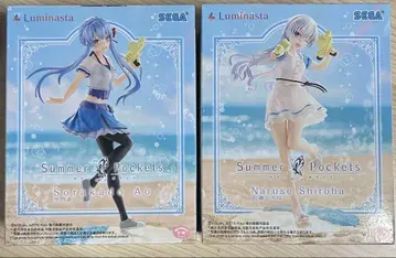 Summer Pockets 나루세 시로하, 소라카도 아오 피규어 세트