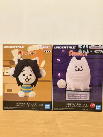 UNDERTALE 아미코토 피규어 2세트