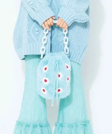 FLOWER DRAWSTRING 백